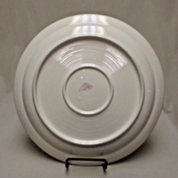 Vintage Red Wing Pottery Dinnerware Normandy Apple Hand Painted 14" Chop Plate - Picture 3 of 12